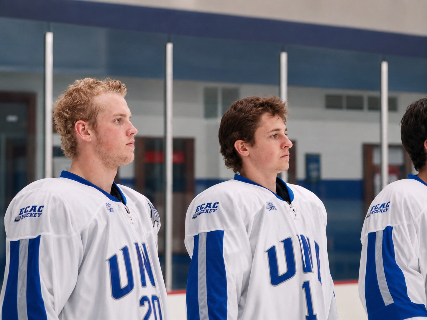 Tyler playing NCAA hockey at UNE